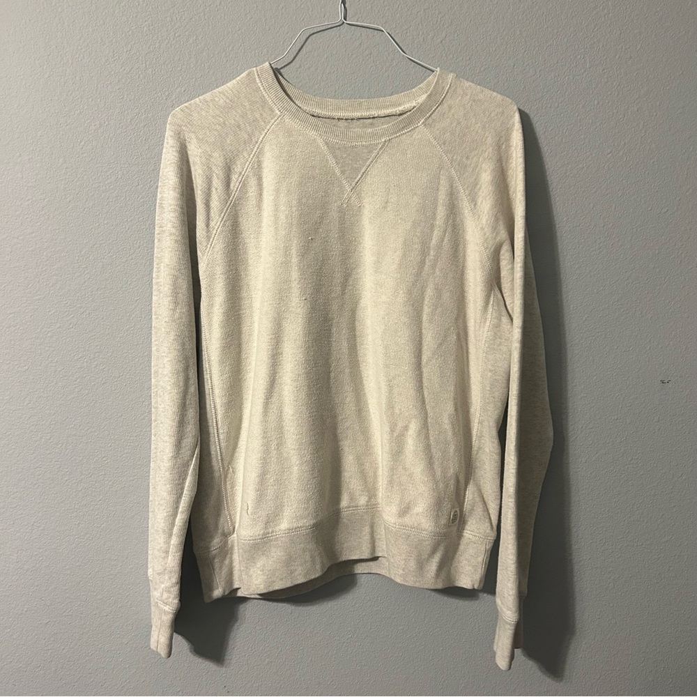 mens off white crew neck
